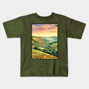 Loess Hills, Iowa Kids T-Shirt